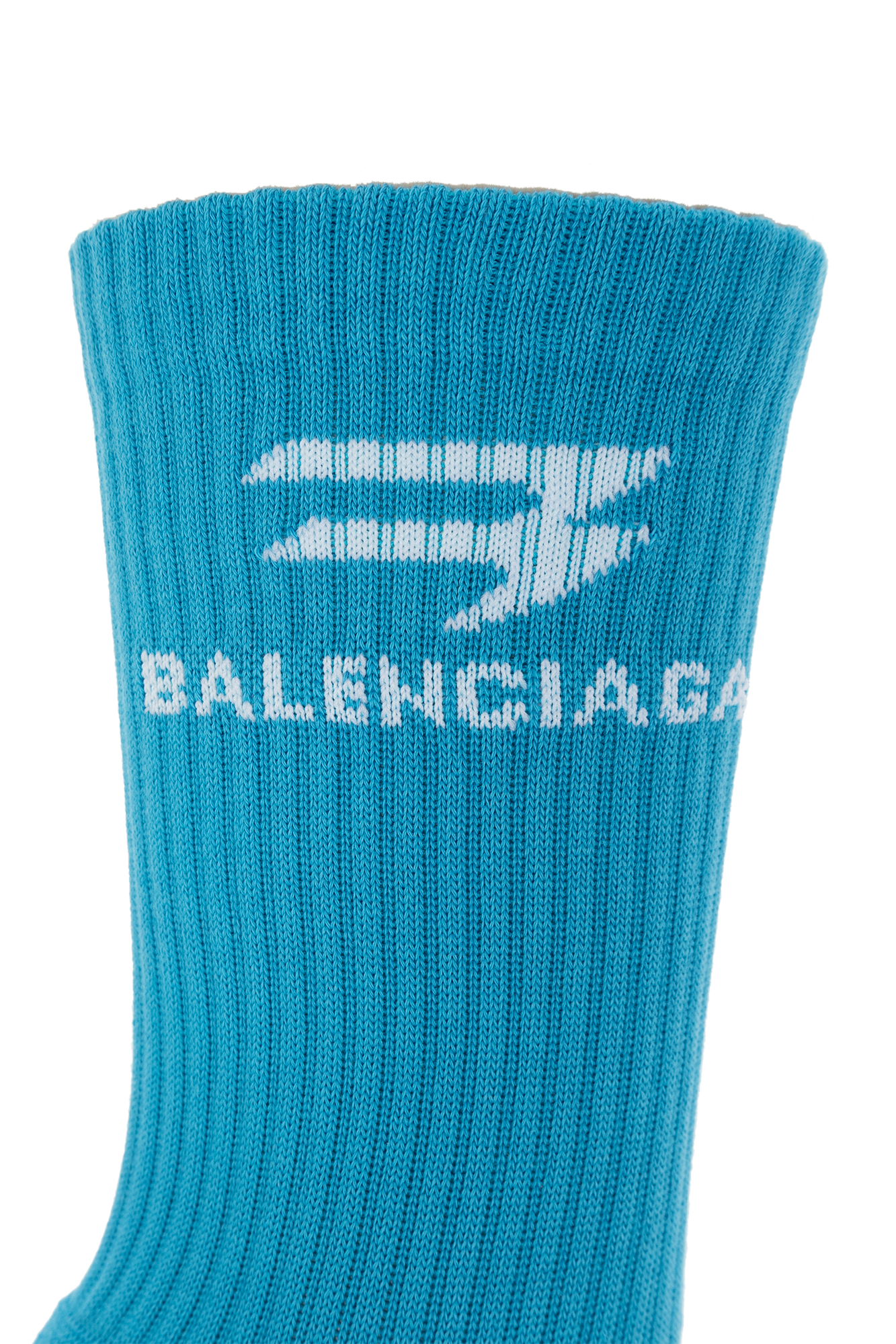 Blue balenciaga outlet socks